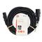 NEDIS CEGL10500BK50 tápkábel IEC-320-C14 - IEC-320-C13, 3 x 1mm, hossz 5m CEGL10500BK50 small