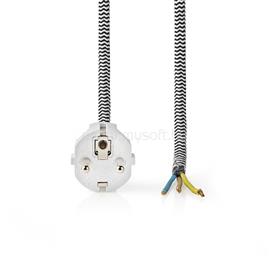 NEDIS CEGL11930WT vasaló táp kábel, szövet borítás, 3m CEGL11930WT small