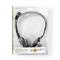 NEDIS CHST100BK vezetékes headset, 2x 3,5 mm jack CHST100BK small