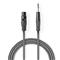 NEDIS COTH15110GY15 félprofi audio kábel, 6.35mm sztereo jack - 3p XLR aljzat, 1,5m COTH15110GY15 small