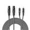 NEDIS COTH15230GY30 félprofi audio kábel, 2x XLR aljzat - 2x RCA dugó, 3m COTH15230GY30 small