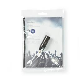 NEDIS COTP15930BK XLR adapter, XLR 3 tűs dugó, RCA nő,  Nikkelezett, Egyenes, Fém, Fekete , 1 db COTP15930BK small
