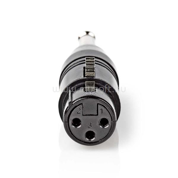 NEDIS COTP15940BK 6,35 Jack dugó - 3P XLR aljzat adapter