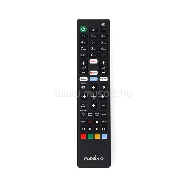 NEDIS csere távirányító ,Sony ,Fix ,1 eszköz ,Amazon Prime , Disney+ , Netflix , YouTube gombok ,Infravörös ,Fekete