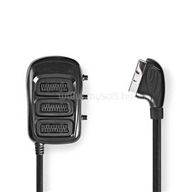 NEDIS CVGB31835BK05 Scart kapcsoló, 3x eloszó, 0,50m CVGB31835BK05 small