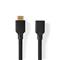 NEDIS CVGP35090BK20 ultra HDMI 2.1 hosszabító (toldó) kábel, 8K@60Hz, 48 Gbps, 2 m (Playstation 5 és XBOX X konzokhoz) CVGP35090BK20 small