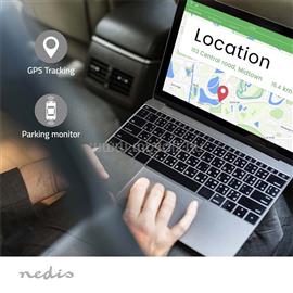 NEDIS DCAM2024BK fedélzeti menetrögzítő kamera (dash cam), 4K@30fps, 12 MPixel, Wi-Fi, LCD, dupla kamera, GPS DCAM2024BK small