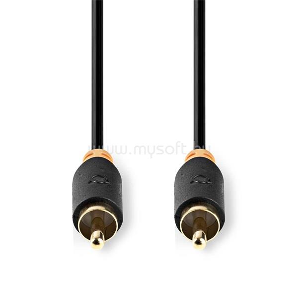 NEDIS digitális koax kábel, 2 x aranyozott RCA, hossz 2m, CABW24170AT20