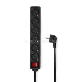 NEDIS ESOC650F2BK 6 aljzatos kapcsolós elosztó, 5 m, 3680 W, 16 A ESOC650F2BK small