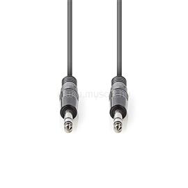 NEDIS félprofi audió kábel COTH23020GY50, 2 x 6,35mm sztereó jack dugó, hossz 5m, rugalmas COTH23020GY50 small