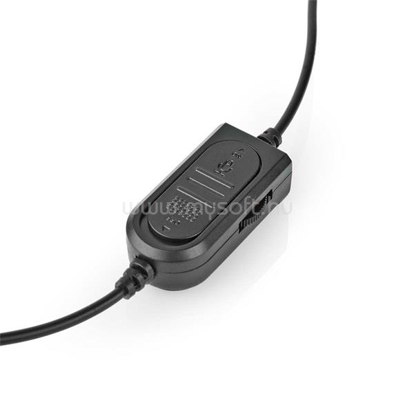 NEDIS GCK51110BKUS gamer 5 az 1-ben készlet, Angol Billentyűzet, Headset, Egér, Egérpad és adapter kábel, QWERTY