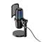 NEDIS GSMIC210BK RGB streaming asztali mikrofon, Használható: Asztali / Notebook, USB Type-A,  Be/Ki kapcsoló, szűrő GSMIC210BK small