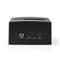 NEDIS HDDUSB3210BK merevlemez dokkoló állomás, USB 3.2 Gen1, USB Type-A, 1 lemez,  2,5 / 3,5