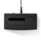 NEDIS HDDUSB3210BK merevlemez dokkoló állomás, USB 3.2 Gen1, USB Type-A, 1 lemez,  2,5 / 3,5
