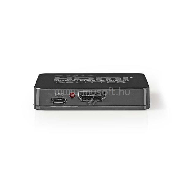 NEDIS HDMI splitter, 1 x HDMI be - 2 x HDMI ki, HDMI1.4 (4K 30Hz), VSPL34002BK