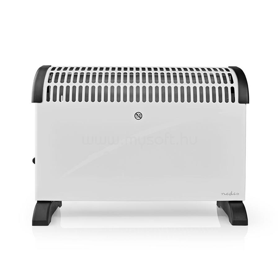 NEDIS HTCO10FWT elektromos konvektor, teljesítmény: 2000W, 3 fűtési opció, digitális termosztát, beépített fogantyú
