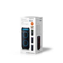 NEDIS Lenco PA-210BK Bluetooth 5.3 bulihangszóró beépített világítással , TWS, 100W erősítővel, 2x mikrofon bemenet PA-210BK small