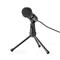NEDIS MICTJ100BK asztali számítógép mikrofon, használható notebook, okostelefon, tablet, csatlakozás 3,5 mm jack MICTJ100BK small