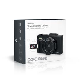 NEDIS PCAM2530BK vlogger digitális fényképezőgép / kamera, kihajtható képernyő, 75 MPixel, 5K@15fps, 16 MPixeles CMOS PCAM2570BK small