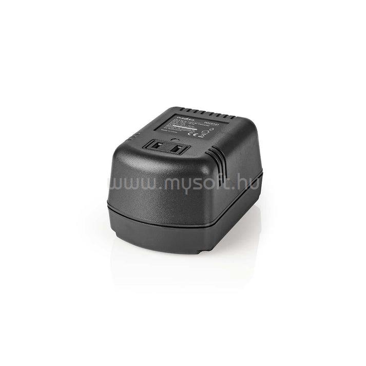 NEDIS POCO101 tápegység, feszültség átalakító, konverter 230V - 110V. 75W, USA