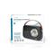 NEDIS RDFM2600BK retró FM rádió, BluetoothR 5.4, AUX bemenet, USB port, 1500 mAh-s lítium-ion akkumulátor RDFM2600BK small
