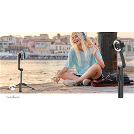 NEDIS SEST300BK 2 az 1-ben bluetooth szelfibot és telefon állvány, levehető bluetooth távirányító SEST300BK small