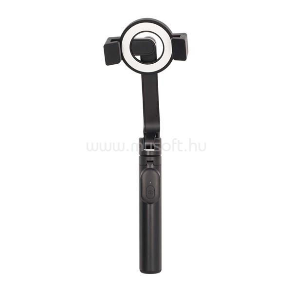 NEDIS SEST300BK 2 az 1-ben bluetooth szelfibot és telefon állvány, levehető bluetooth távirányító