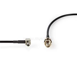 NEDIS SMA kábel, SMA aljzat - TS9, 50 Ohm, 0.20m, CSGB02125BK02 CSGB02125BK02 small