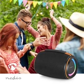 NEDIS SPBT2026BK akkumulátoros bluetooth hangszóró 40W, 6 óra játékidő, IPX4, TWS SPBT2026BK small