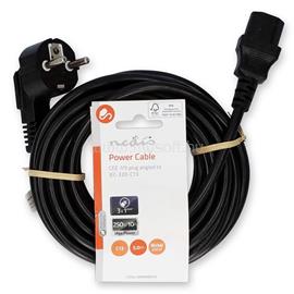 NEDIS táp kábel IEC-320-C13, 3 x 0.75 mm˛, hossz 5m, CEGL10000BK50 CEGL10000BK50 small