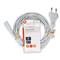 NEDIS táp kábel IEC-320-C7, 2 x 0.75 mm, hossz 5m, fehér, CEGL11040WT50 CEGL11040WT50 small