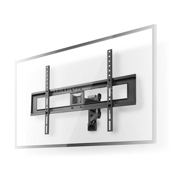 NEDIS TVWM1550BK 37"-70 Tv és monitor fali tartókonzol, maximum 35 kg, dönthető és forgatható, acél (fekete)