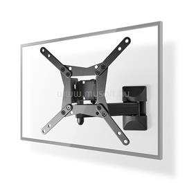 NEDIS TVWM31BK 10 - 32 " Fali tartó Dönthető, Forgatható, Min. faltáv: 68 Max. faltáv:370 (fekete) TVWM31BK small