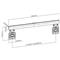 NEDIS TVWM5090BK LCD TV / monitor fali tartó konzol, 43-100