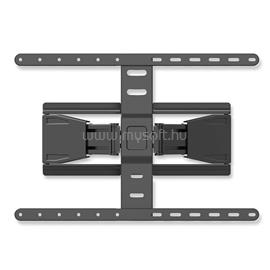 NEDIS TVWM5560BK 43"- 90" LCD TV / monitor fali tartókonzol, maximum 50 kg, forgatható / dönthető, 2 forgáspont TVWM5560BK small