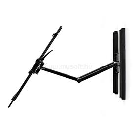 NEDIS TVWM6550BK 37"- 80" LCD TV / monitor fali tartókonzol, maximum 50 kg, forgatható / dönthető, 3 forgáspont TVWM6550BK small