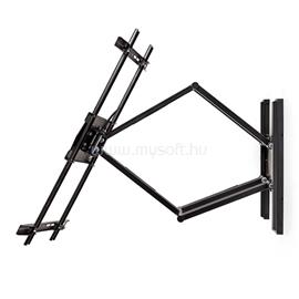 NEDIS TVWM6570BK 43"- 100" LCD TV / monitor fali tartókonzol, maximum 70 kg, forgatható / dönthető, 3 forgáspont TVWM6570BK small