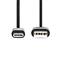 NEDIS USB-A - USB-C kábel, USB2.0, 15W, hossz 1m, CCGL60600BK10 CCGL60600BK10 small