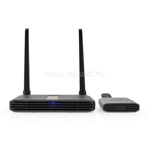 NEDIS vezeték nélkűli HDMI transmitter / jeltovábbító VTRA3460GY, max. hatótáv 30m