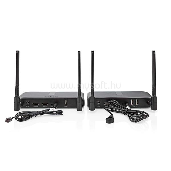 NEDIS vezeték nélkűli HDMI transmitter / jeltovábbító VTRA3470AT, max. hatótáv 100m