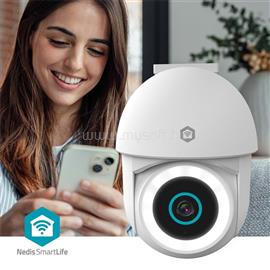 NEDIS WIFICO22CWT kültéri kamera, Wi-Fi , 3MP Full HD 1296p, Pan tilt,  IP65, Felhőtárhely (opcionális) / microSD, Onvif WIFICO22CWT small