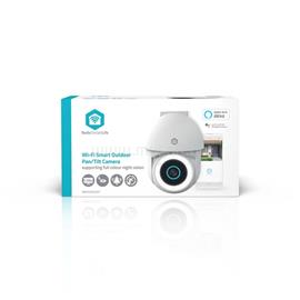 NEDIS WIFICO22CWT kültéri kamera, Wi-Fi , 3MP Full HD 1296p, Pan tilt,  IP65, Felhőtárhely (opcionális) / microSD, Onvif WIFICO22CWT small