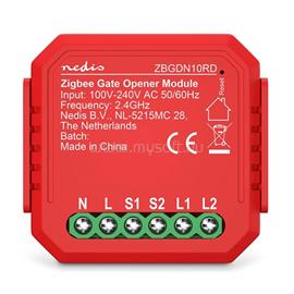NEDIS ZBGDN10RD smart Garázskapu-nyitó | 2,5 W | Terminál csatlakozás | Alkalmazás elérhető: AndroidT / IOS ZBGDN10RD small