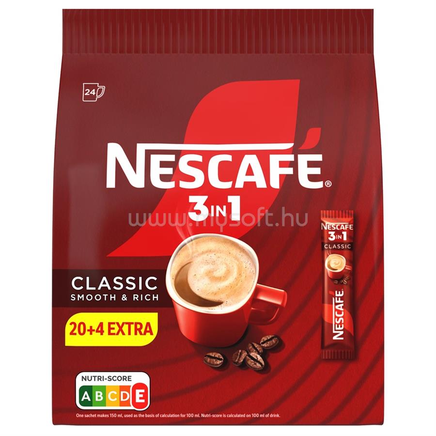 NESCAFE Kávé instant 3in1 Classic 24x16,5g 