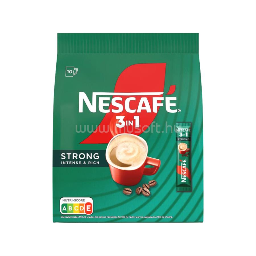 NESCAFE Kávé instant 3in1 Strong 10x16g