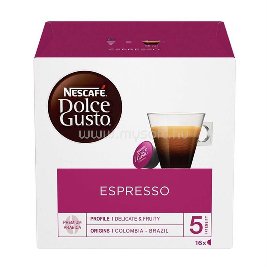 NESCAFE Kávékapszula, Dolce Gusto Espresso Milano 16db kapszula