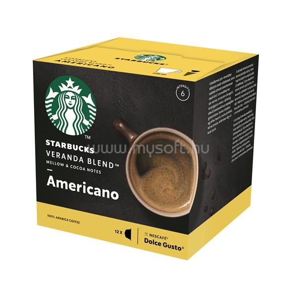 NESTLÉ Nescafé Starbucks Dolce Gusto Americano Veranda Blend kávékapszula 12 db