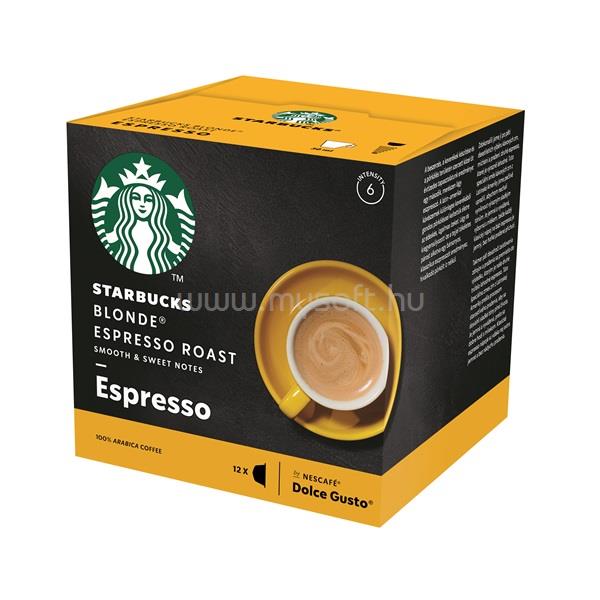 NESTLÉ Nescafé Starbucks Dolce Gusto Espresso Blonde Roast kávékapszula 12 db