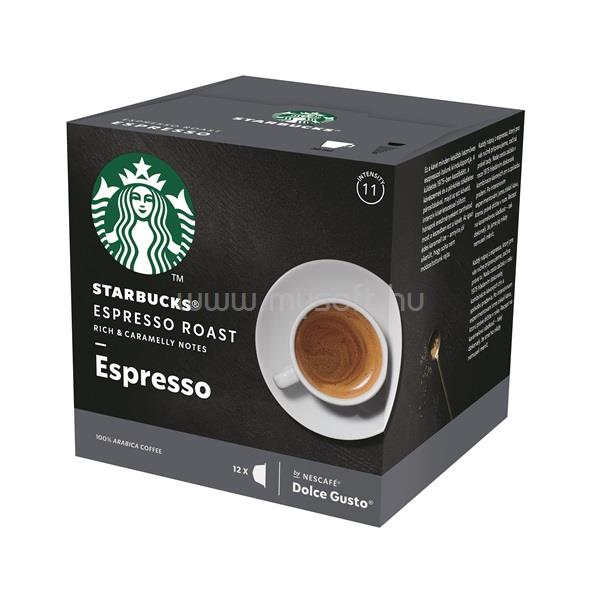 NESTLÉ Nescafé Starbucks Dolce Gusto Espresso Dark Roast kávékapszula 12 db