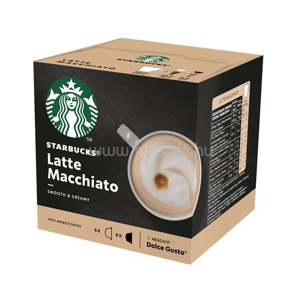 NESTLÉ Nescafé Starbucks Dolce Gusto Latte Macchiato 6 adag kávékapszula 12 db